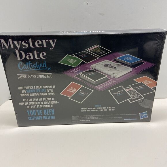 Hasbro Classic Mystery Date Catfished Adults Parody Board Game Sealed Read! - Picture 3 of 3